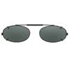 46 mm  Modified Rectangle Gray Polarized with Gold Frame