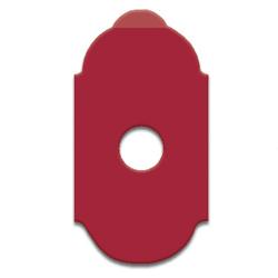 Crimson King Oblong 19 x 30mm