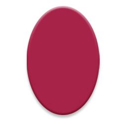 Crimson King Oval (No Hole) 20 x 30mm