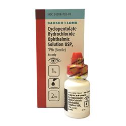 Cyclopentolate Hydrochloride 1% 2mL - Bausch & Lomb