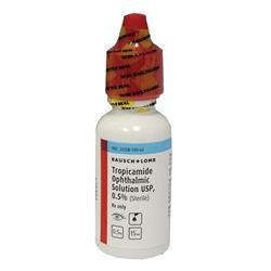 Tropicamide 0.5% 15 mL - Bausch & Lomb. Maximum order quantity: 2 bottles