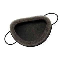 Small Black Eye Shield With Foam