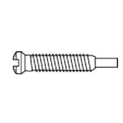 1.4 x 9.0 x 1.8 Stay-Tight Self-Tapping Silver Eyewire Screw (pack of 25) 