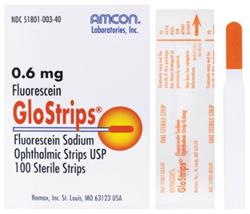 GloStrips® - Fluorescein Sodium Ophthalmic Strips - 0.6mg