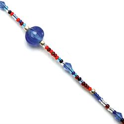 Jewel Glass Beads #1320 - Assorted 6-Piece Prepack