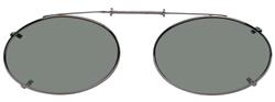 Solar 44mm Low Oval Gray Polarized with Bronze Frame