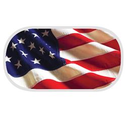 American Flag Bubble Case