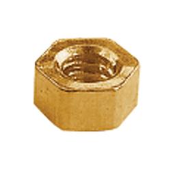 1.2 x 2.2 Gold Rimless Hex Nuts (pack of 100)