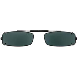 48 mm  Slim Rectangle Gray Polarized with Bronze Frame