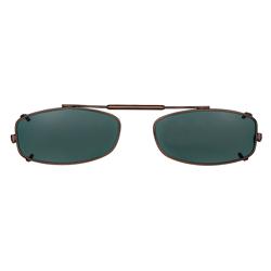 52 mm  SLX Rectangle Brown Polarized with Bronze Frame