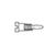 1.4 x 3.0 x 2.0 Stay-Tight Self-Aligning Silver Spring Hinge Screw (pack of 100)