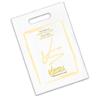 NON-IMPRINTED Vision Source White PLASTIC Bag - Small (100/box)