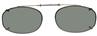 Solar 56mm Low Rectangle Gray Polarized with Gunmetal Frame