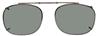 Solar 56mm Rectangle Gray Polarized with Gunmetal Frame