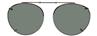 Solar 50mm Round Gray Polarized with Gunmetal Frame