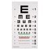 Tumbling "E" Eye Chart