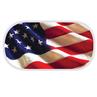 American Flag Bubble Case