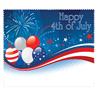 July 4th Celebration (bag of 100 cloths)