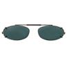 52 mm  Modified Oval Gray Polarized with Bronze Frame