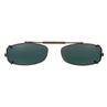 52 mm  SLX Rectangle Brown Polarized with Black Frame